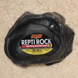 NWT ~ Zoo Med's Repti Rock Medium-Sized Water Dish For Reptiles/Amphibians